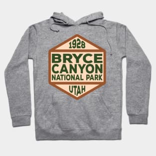 Bryce Canyon National Park badge Hoodie